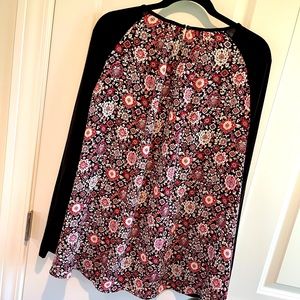 Loft Floral Mixed Modal Top